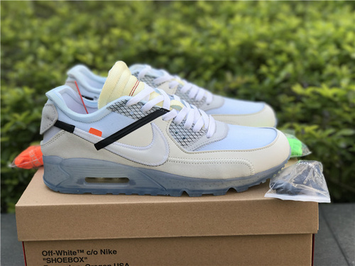 Upgrade the original level_ Off-White X Nikelab Air Max 90_ exclusive full code shipment 36 --- 46-a68209f7